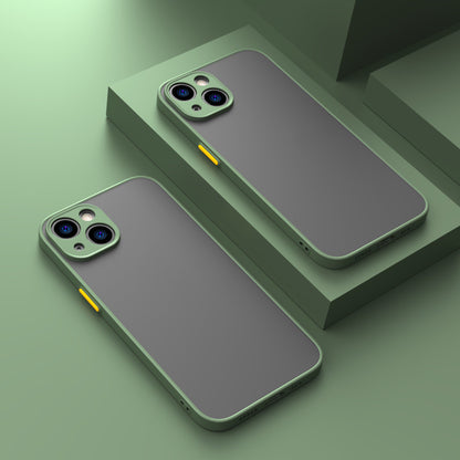 Fine Hole Skin-sensing Phone Case Full Lens Anti-fall Frosted Hard Protective Cover f17aa253 c8ed 4398 8072 b799e630e997