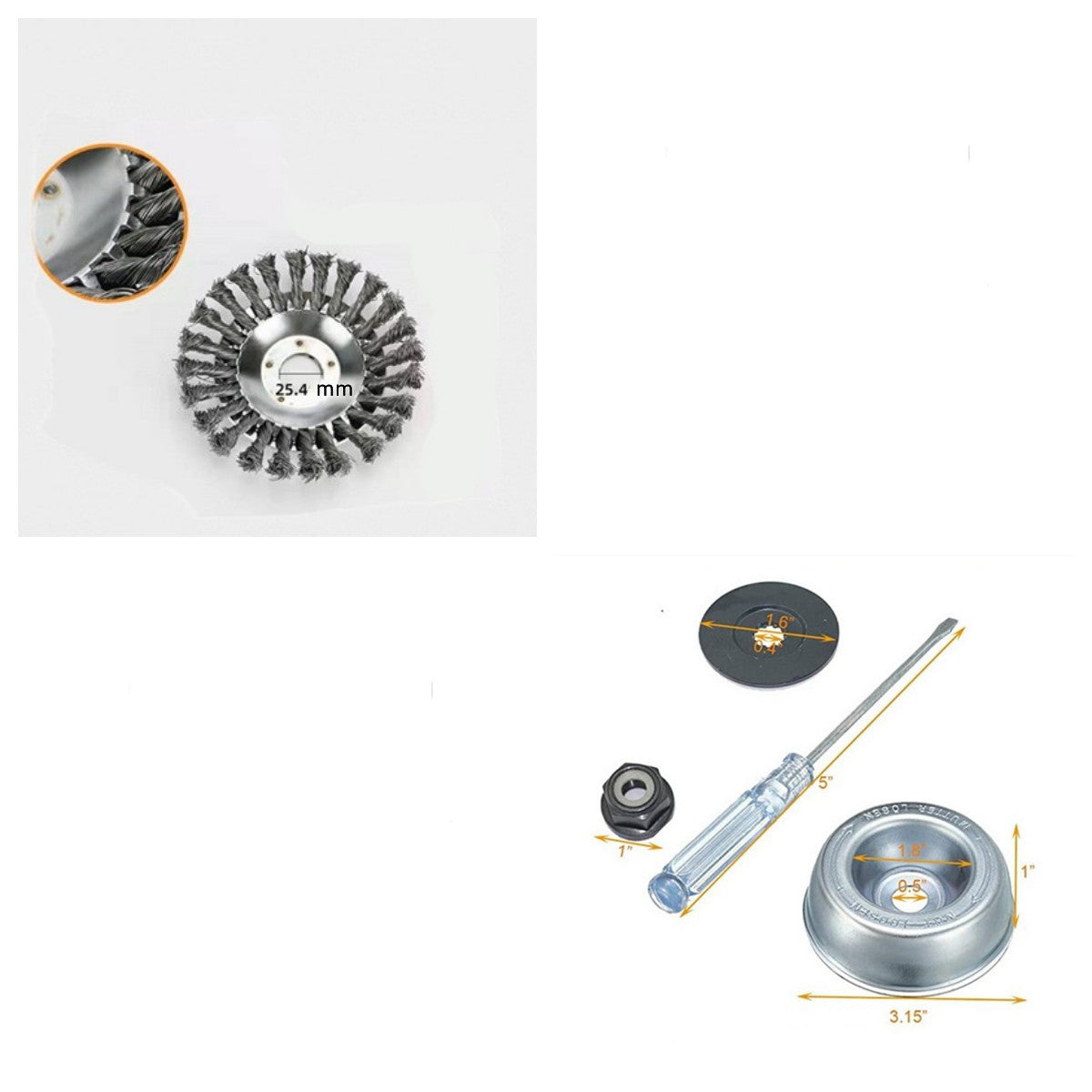Factory Direct Sales Wire Rust Removal Lawn Mower Lawn Mower Head Lawn Mower Weeding Head Lawn Mower Weeding Filament Disc f1