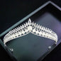Korean New Bridal Pearl Crown Headdress Simple Elegant Angry Princess Crown Internet Celebrity Dream Girl Hair Accessories f1