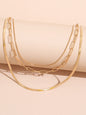 Simple And Fashionable Solid Color Metal Irregular Clavicle Chain f19d984d 6467 4e55 9257 58a7f9466dba