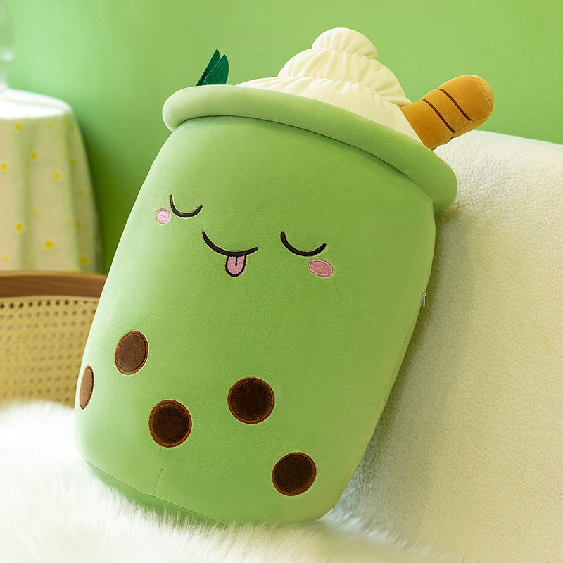 Fruit Milky Tea Cup Pillow Plush Toy Leather Phone Case f1a0a695 061a 4ab8 b97d 5df2c0b93651