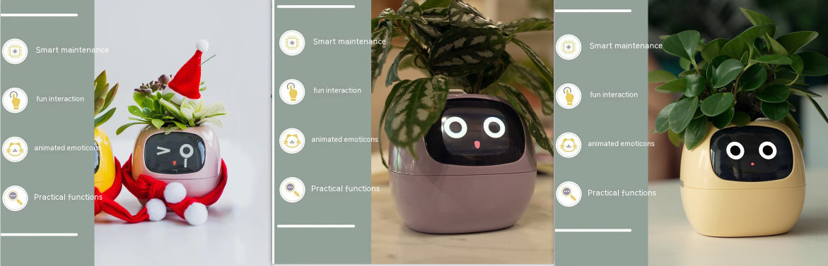 Smart Planter Endless Fun Over 49 Rich Expressions 7 Smart Sensors And AI Chips Make Raising Plants Easy And Fun f1a2805d f2f