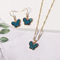 European And American Fashion Butterfly 2-piece Set Jewelry Wholesale f1b9b0b4 1af1 4817 94cc a421d3330493