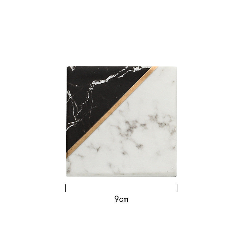 Nordic Phnom Penh Marbled Coaster Creative Ceramics f1c069cf 42bc 4bf5 ac41 97e2b27b6267