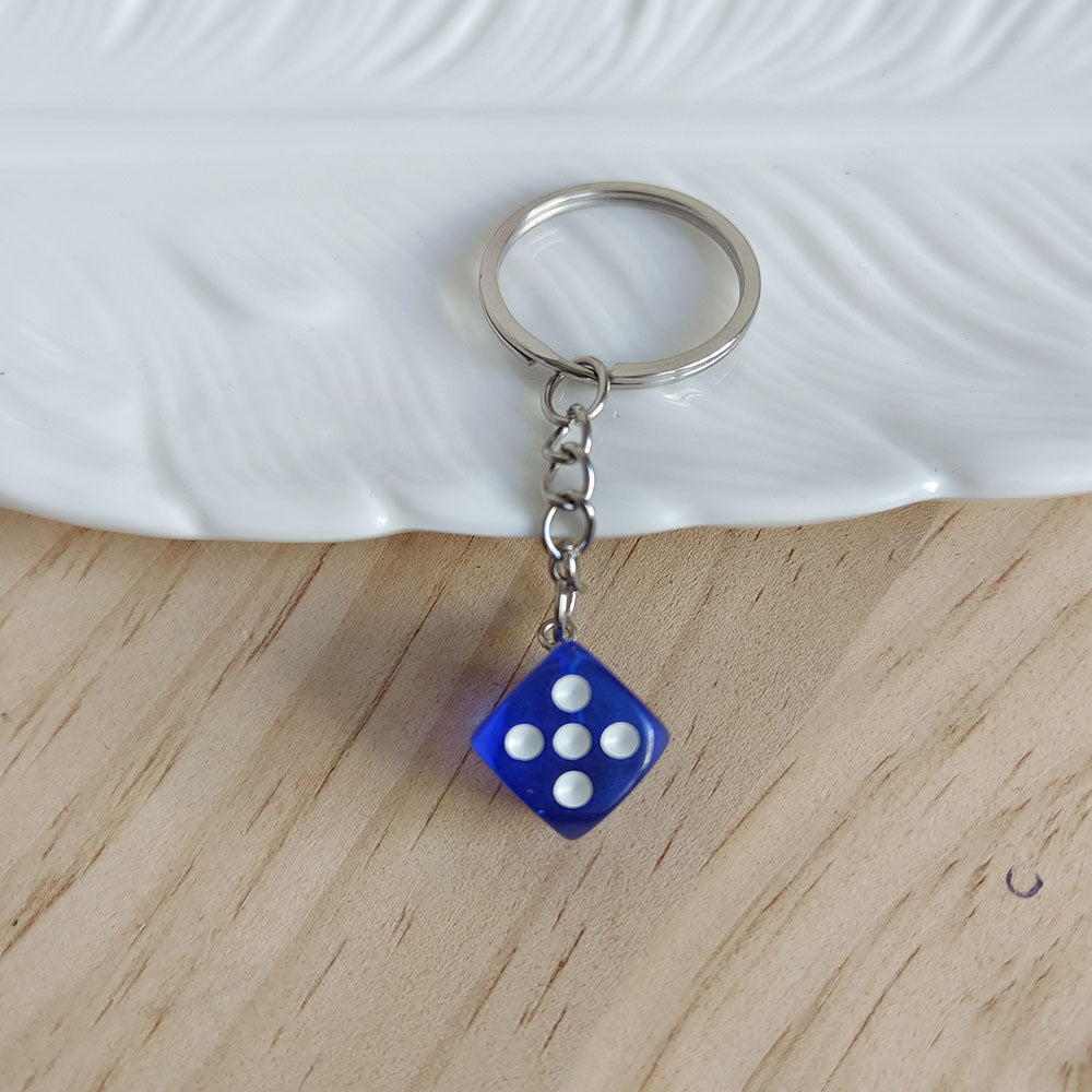 Creative Small Size Dice Keychain DIY Bag Bag Charm f1ce68ef 2fd8 4cf6 9cc4 d6536789a153