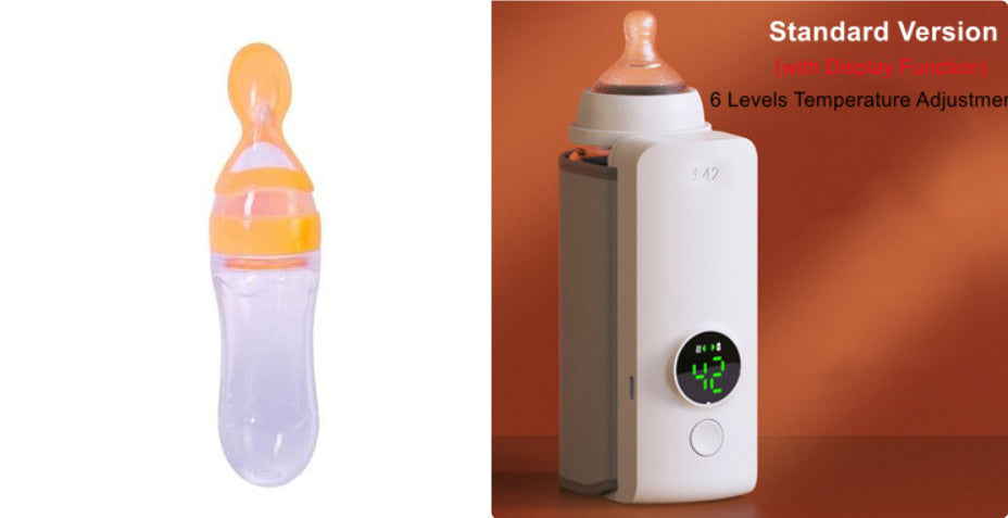 Portable Wireless Rechargeable Baby Bottle Warmer USB Charging And Heating Bag Portable Constant Temperature Milk Warmer Univ