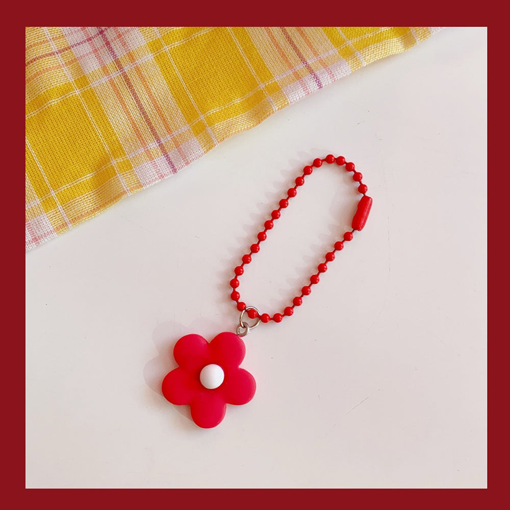 Fashion Colorful Flower Shape Pendant Keychain f20f0079 63fb 4b77 915b d17a065a6b07