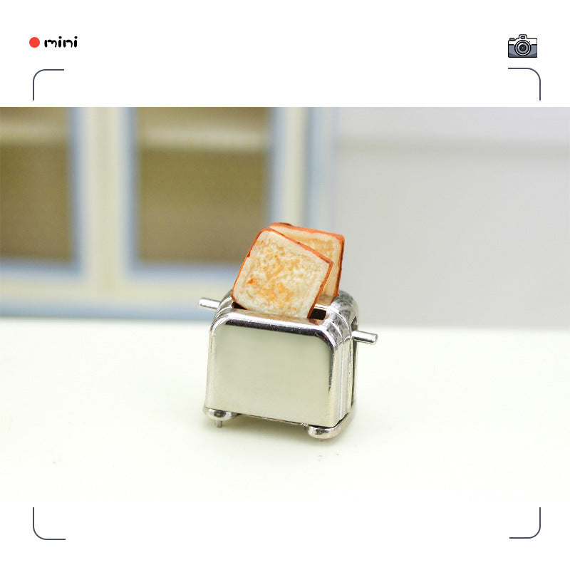 Miniature Candy Toy Kitchen Small Cloth Dollhouse Accessories Mini Breakfast Bread Maker f22e43ec d3a7 4fe7 a416 73983b684ec2