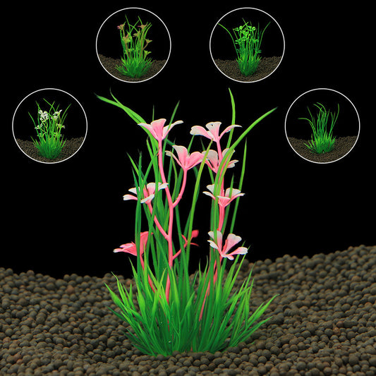 Fish Tank Decoration Simulation Water Plant Aquarium Landscaping Plastic f23b7e01 747f 4b59 82c9 cc4fbc35ca17
