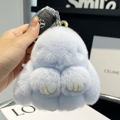 Cute Plush Doll Bunny Car Key Ring Pendant f260fab7 9595 4722 a983 3e03cb5001ba