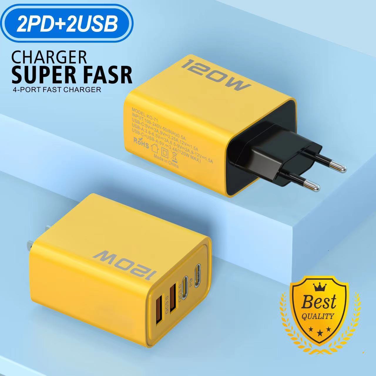 Double PD Double USB Charger - 图片 2