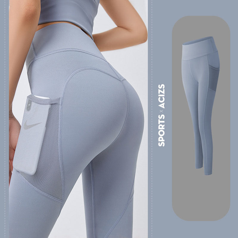 Yoga Pants Women With Pocket Leggings Sport Girl Gym Leggings Women Tummy Control Jogging Tights Female Fitness Pants f2772f6