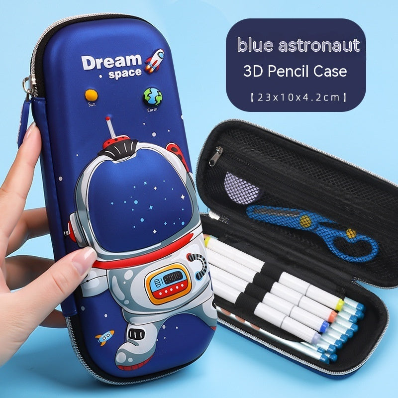 Three-dimensional Pencil Case Primary School Kindergarten Cartoon Large Capacity Pencil Case Pencil Box - 图片 6