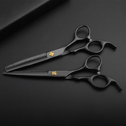 6 Inch Color Barber Scissors Hairdressing  Set - HD Wireless Product #3