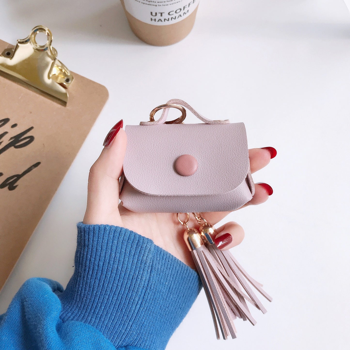 Compatible with Apple, Leather tassel Airpods Pro case f29a4b1f c373 4e9d 8aa4 cd713576f65c