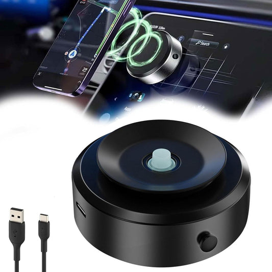 Intelligent Mobile Phone Holder Double-Sided Car Mount Magnetic Universal Adsorption Bracket Vacuum Adsorption Stable For Phone - 图片 1