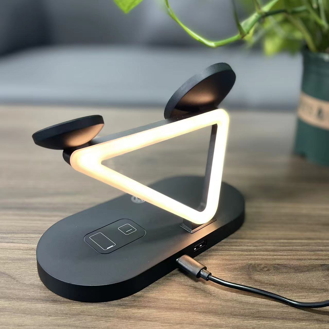 Wireless Charger Magnetic Suction Earphone Watch Fast - 图片 6