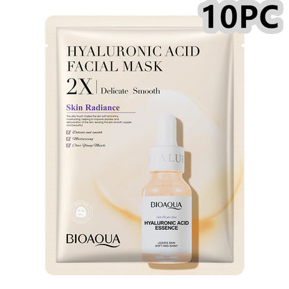 Collagen Face Mask Moisturizing Firming Face Sheet Mask Hyaluronic Acid Facial Masks Beauty Skin Care Gel Skin Care f2d0c111 