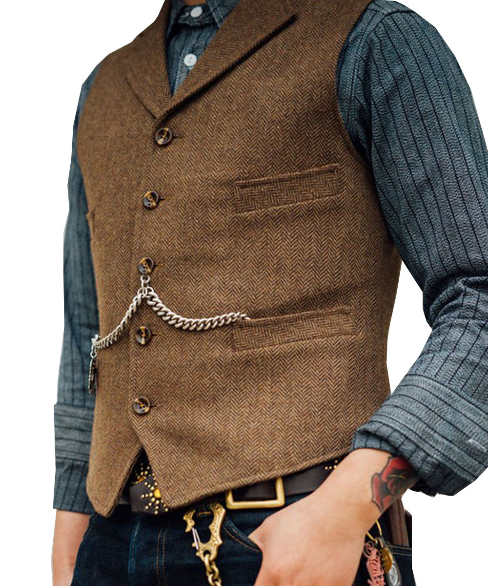New Men's Groom Slim Casual Suit Vest f2e07024 bd3e 4398 bc6a 169fa8718a03