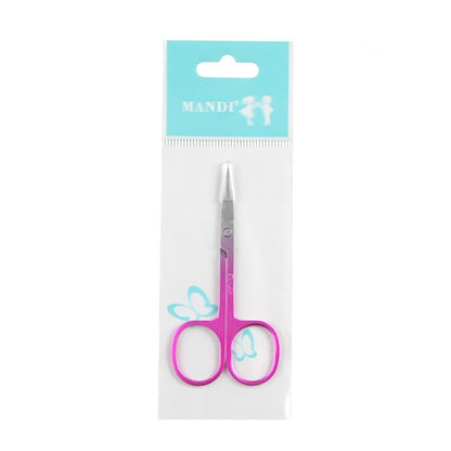Stainless Steel Color Titanium Eyebrow Trimmer Makeup Beauty Small Scissors f2e4bc77 9abd 4b55 8a44 9e5927721444