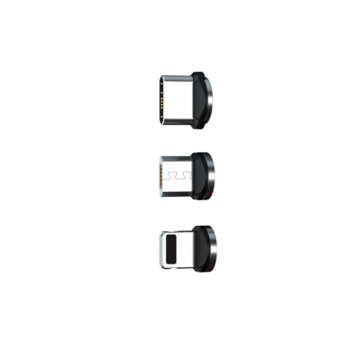Data Cable 540 Degree Blind Suction Round Magnetic Charging Cable Three-in-one Bent Magnetic Cable - 图片 10