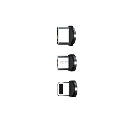 Data Cable 540 Degree Blind Suction Round Magnetic Charging Cable Three-in-one Bent Magnetic Cable - 图片 10