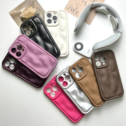 Solid Color Meteorite Pattern Phone Case Silicone Drop-resistant Protective Cover f2f789cf 0c09 4f3f bfd6 accd2e082b8c