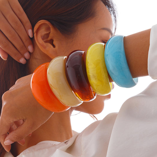 Fashion Multi-color Curved Texture Bracelet Irregular f3054753 cd34 4c7f 8321 800b9b465751