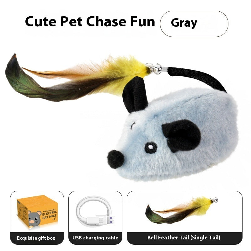 Intelligent Charging Simulation Electric Little Mouse Cat Teaser Toy f31a6c06 ce56 4154 91c0 0b09676b0c96 trans