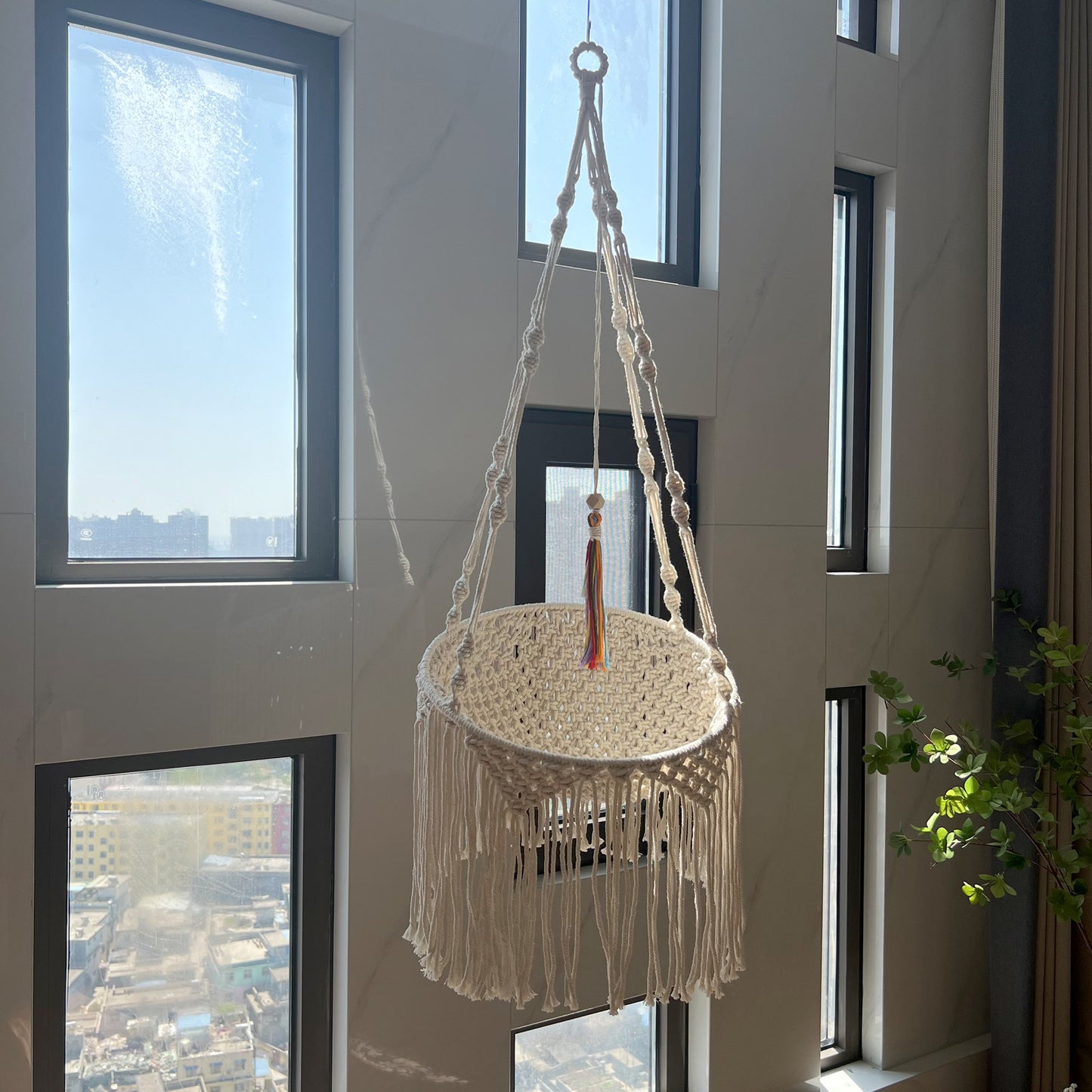 Nordic Bohemian Woven Tapestry Net Pocket Cat Nest f31b549c 543e 42d6 96a7 1a7ae5edccd2