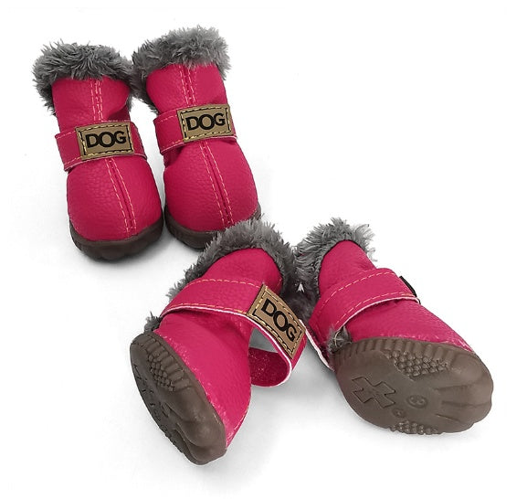 Dog Thick Snow Boots Keep Warm Teddy Autumn And Winter VIP Shoes f31e878a c3ae 4e0b 98d9 01f25a254d69