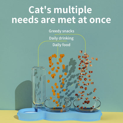 Pet Supplies Cat Double Bowl Automatic Drinking Water f32c1c39 1aac 49de a5ed da26f2e390ef