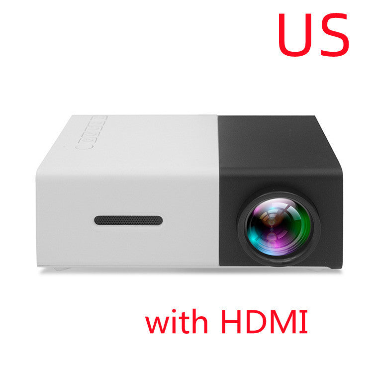 Portable Projector 3D Hd Led Home Theater Cinema HDMI-compatible Usb Audio Projector Yg300 Mini Projector f336c65a 333f 4058 