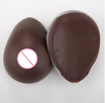 Water drop type CD dressing breast milk pseudonym coser fake breast silicone fake chest for men and women to increase fake mi