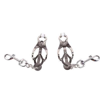 Toys Men's And Women's Silver Three-leaf Clip Iron Chain Connection With Hook f34326eb d940 479b a65e 65972e4daace