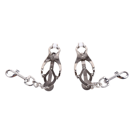 Toys Men's And Women's Silver Three-leaf Clip Iron Chain Connection With Hook f34326eb d940 479b a65e 65972e4daace