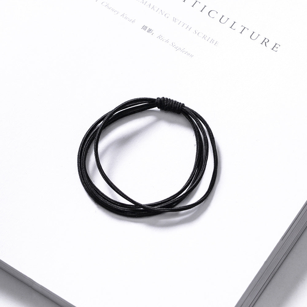 Internet Celebrity High Elastic Rubber Band Hair Band f3774f80 4aac 46ab a84b 75cb87bcdfb1