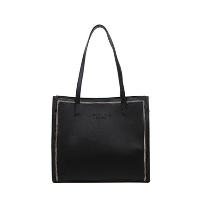 Large Capacity Shoulder Solid Color Tote Simple Tote Bag f3875e86 e609 46eb 90de dced0a10b41a