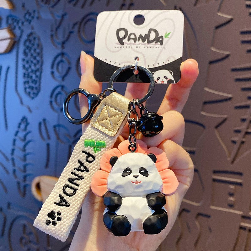 Resin Wood Carving Panda Keychain Pendant f38aa9d8 d184 4a26 b0c0 f4f77aac33e5