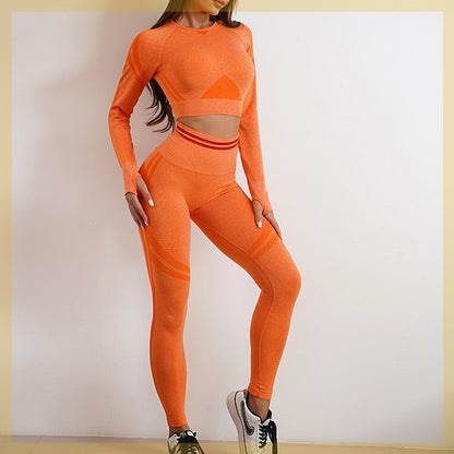 Seamless Sports Set For Women Workout Outfit Booty Yoga Pant f3935bc0 0038 425c 87d2 b0a50da1a516