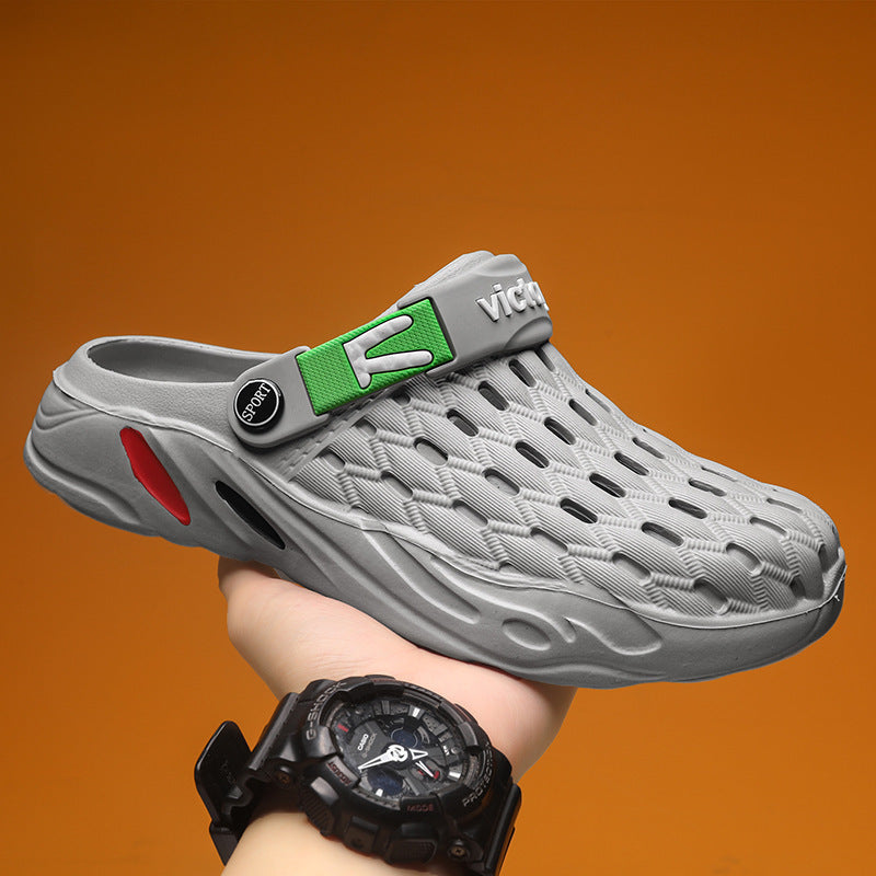 Casual Platform Non-slip Wear-resistant Beach Drooping Summer Outdoor Slippers f3b0b0f6 291c 4534 8102 4f14100a1372