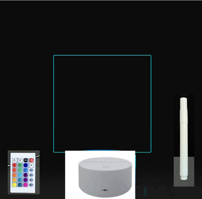 3D Acrylic Board Handwriting Message Board LED Light - HD Wireless Product #25
