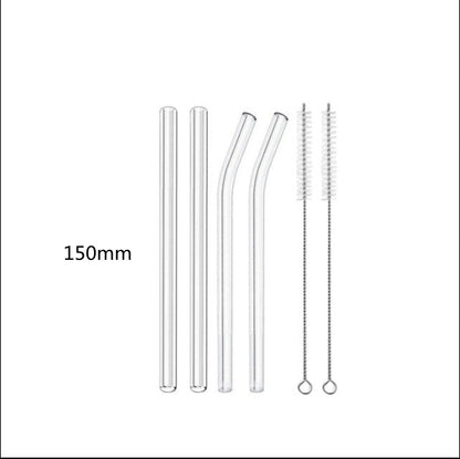 Glass Straws, Pearl Milk Tea Coarse Drinking Straws, Non-disposable Transparent Water Cups, Long Straws f3c15e7d 11a4 4218 99