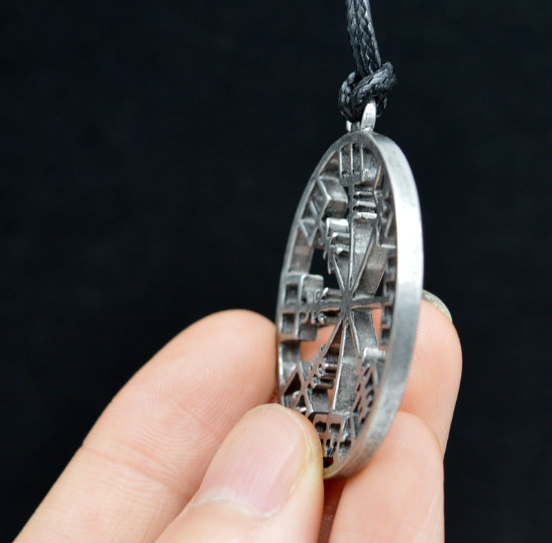 Viking Compass Men's Accessory Pendant Necklace f3c247bf c558 4c6f 8c8e 04b095bcb8d7