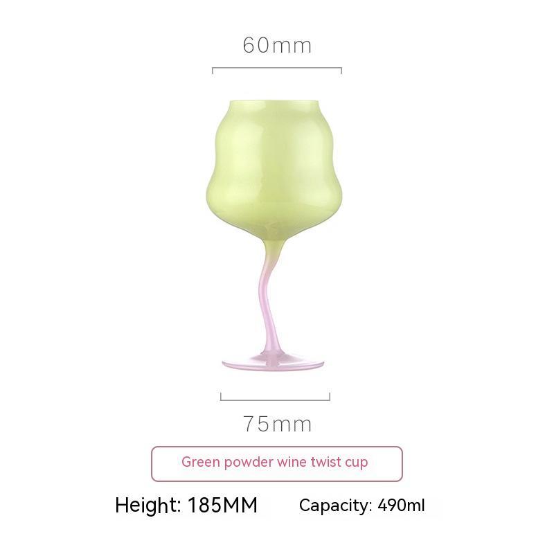 Twisted Cream Glass Crystal Macaron High Cup f3dc3d62 4b02 4a84 8865 5e635051a8fa trans