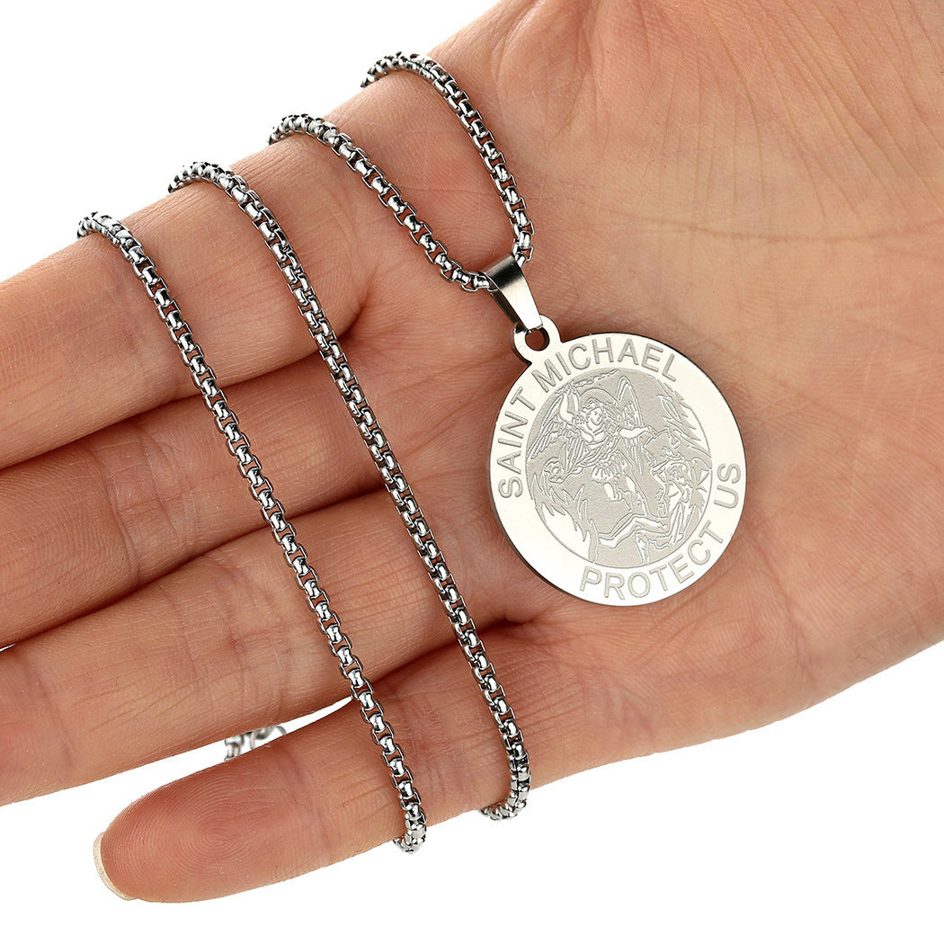 Medal Necklace Gold And Silver Michael Necklace f3dde5d7 f460 47b7 9bee a52d6e8b0344