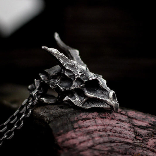 Sterling Silver Brass Demon Dragon Pendant f3e67625 998d 47f0 a8c9 5d17153d711f