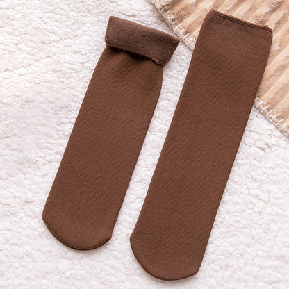 Candy Tube Socks Autumn And Winter Vertical Stripes Cashmere Snow Socks f3e8bcb6 a1f8 410a abec e1514478f210