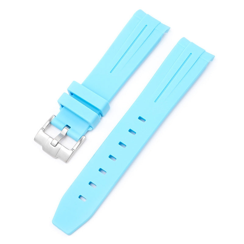 Mercury Arc Rubber Watch Strap Men's And Women's Waterproof 20mm f3f29893 f767 4241 b524 aa8d82b9bff1