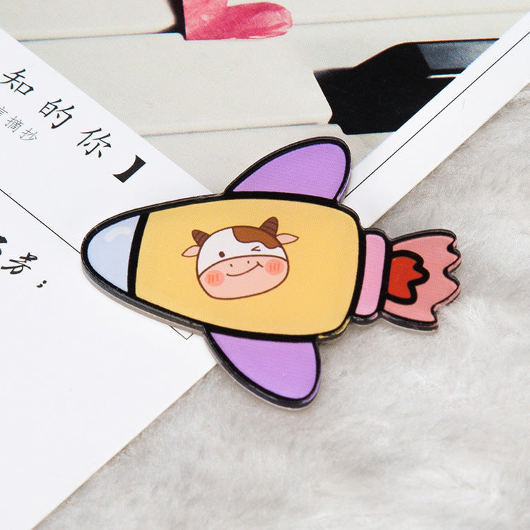 Cute Japanese Creative Cartoon Acrylic Brooch Girl Clothes Bag Pendant Badge Pin Jewelry f3fe2e38 04f4 481f 9692 f0d703ab55c0